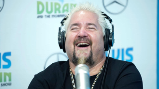 Marvel at tween Guy Fieri and his first business, the Awesome Pretzel Cart